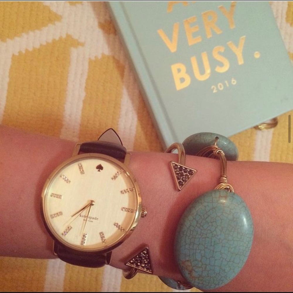 Aqua Bangle Bourbon and Bowties